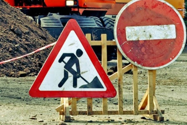 В Астане перекрыли движение по просп. Тлендиева