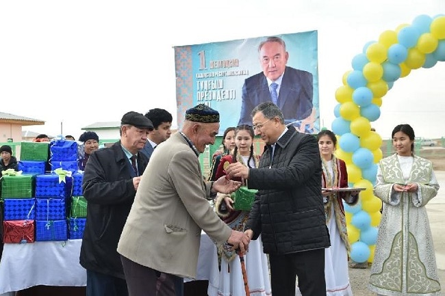 Оңтүстік Қазақстан облысы Ордабасы ауданының тұрғындары баспанамен қамтамасыз етілді