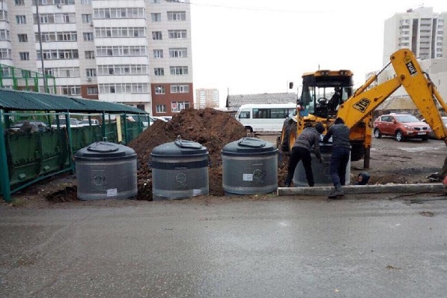 В Астане появятся мусорные контейнеры нового типа