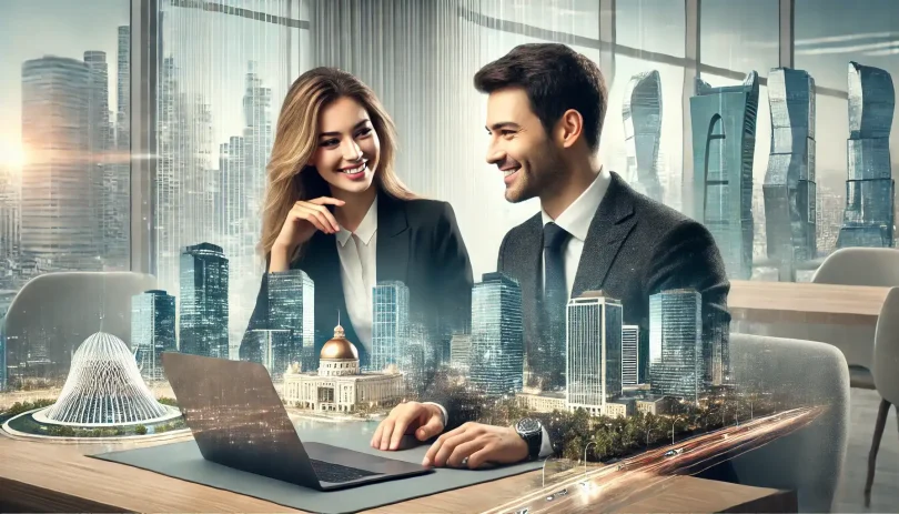 Cделки с недвижимостью в Астане и Алматы онлайн