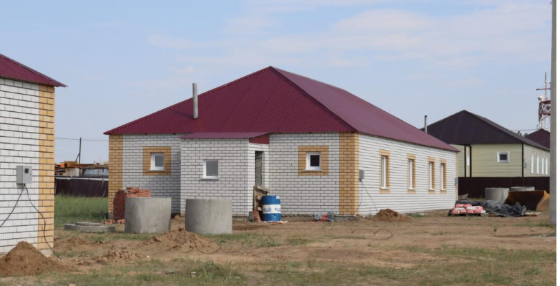 В Бескарагайском районе области Абай строятся жилые дома по программе «Нұрлы жер»