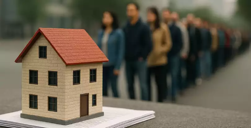 С 24 мая более 83 тысяч казахстанцев встали на учёт нуждающихся в жилье через Отбасы банк