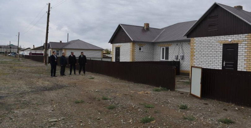 В Абайском районе начато строительство 21 жилого дома