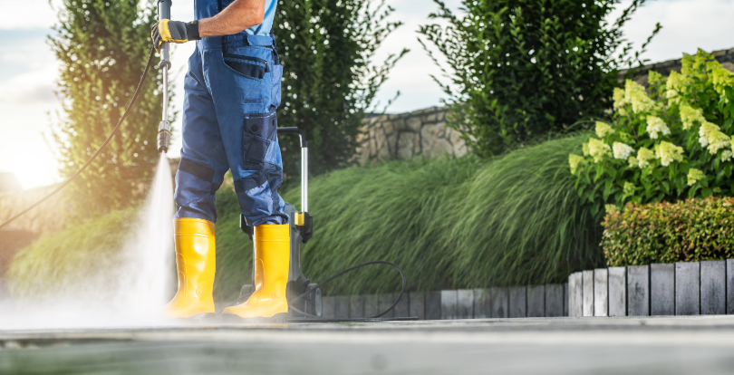 5 вариантов использования мойки высокого давления на участке
