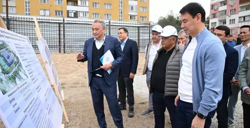 Развитие Алатауского района: аким Алматы осмотрел будущий полицентр «Западный»
