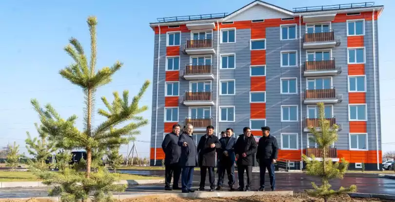 В области Жетісу сдали дом для медиков и педагогов