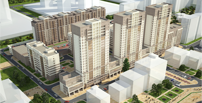 За счет привлеченного инвестора, стройработы МЖК «Алтын Шар» сдвинули с мертвой точки — аким Астаны