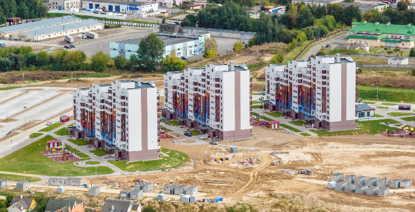 В Казахстане стали меньше строить