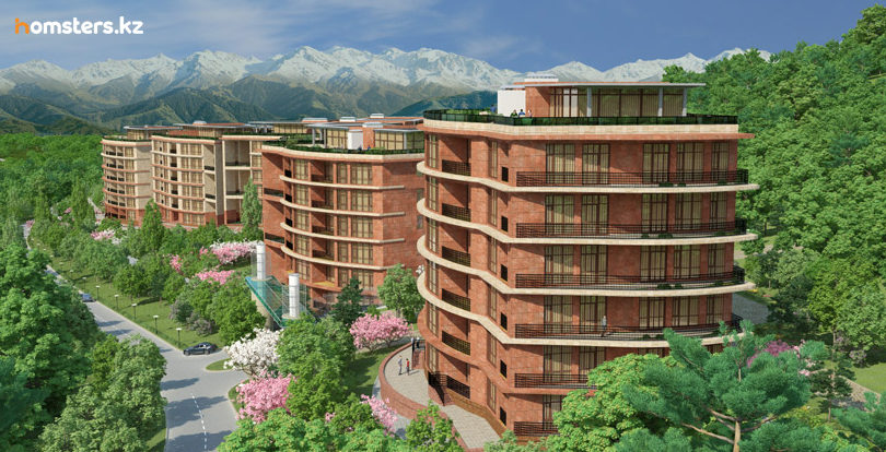 5 ЖК Алматы вблизи зеленых зон